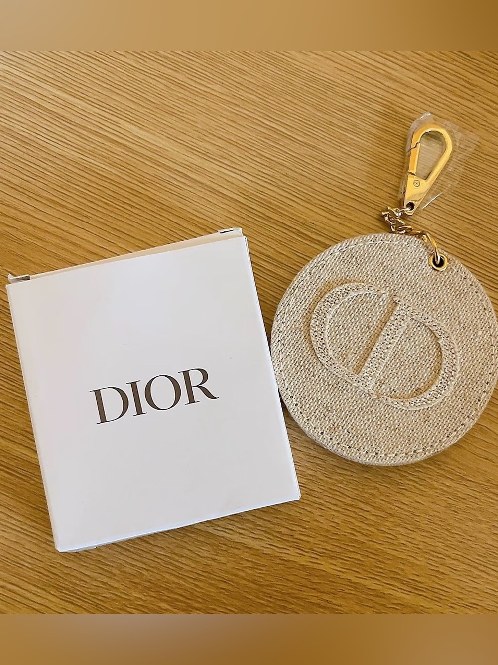 Dior Bag Charm Linen Mirror